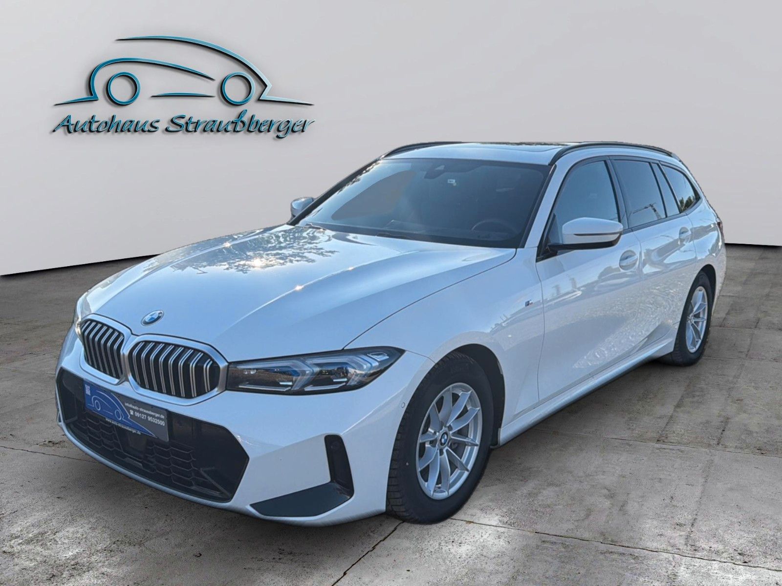 BMW 318d Touring M-Sport AHK ACC 3ZK PANO HiFi HUD imagem 2
