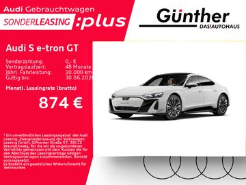 Audi Leasingangebot: Audi S e-tron GT +AUDI EXCLUSIV+SITZBELÜFTUNG+ALLRADL