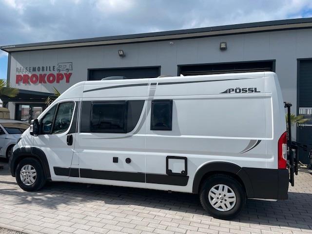 Pössl 2 Win Plus Heavy Fahrwerk schwenkbarer Fahrradtr