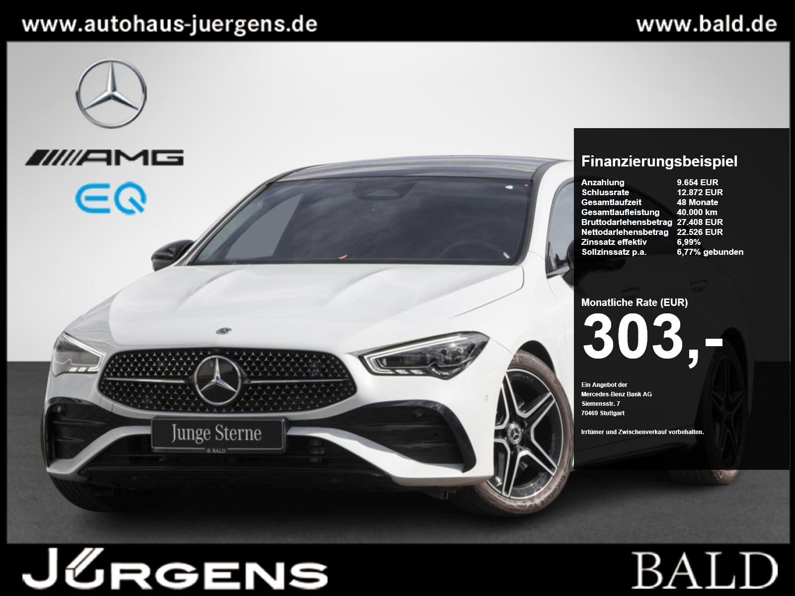 Mercedes-Benz CLA 250 4M SB AMG-Sport/Pano/MBeam/Night/360/18'