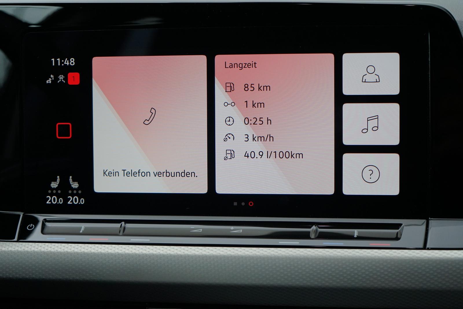 Volkswagen Golf VIII 1.0 TSI Move LED PDC App Connect, миниатюра 17