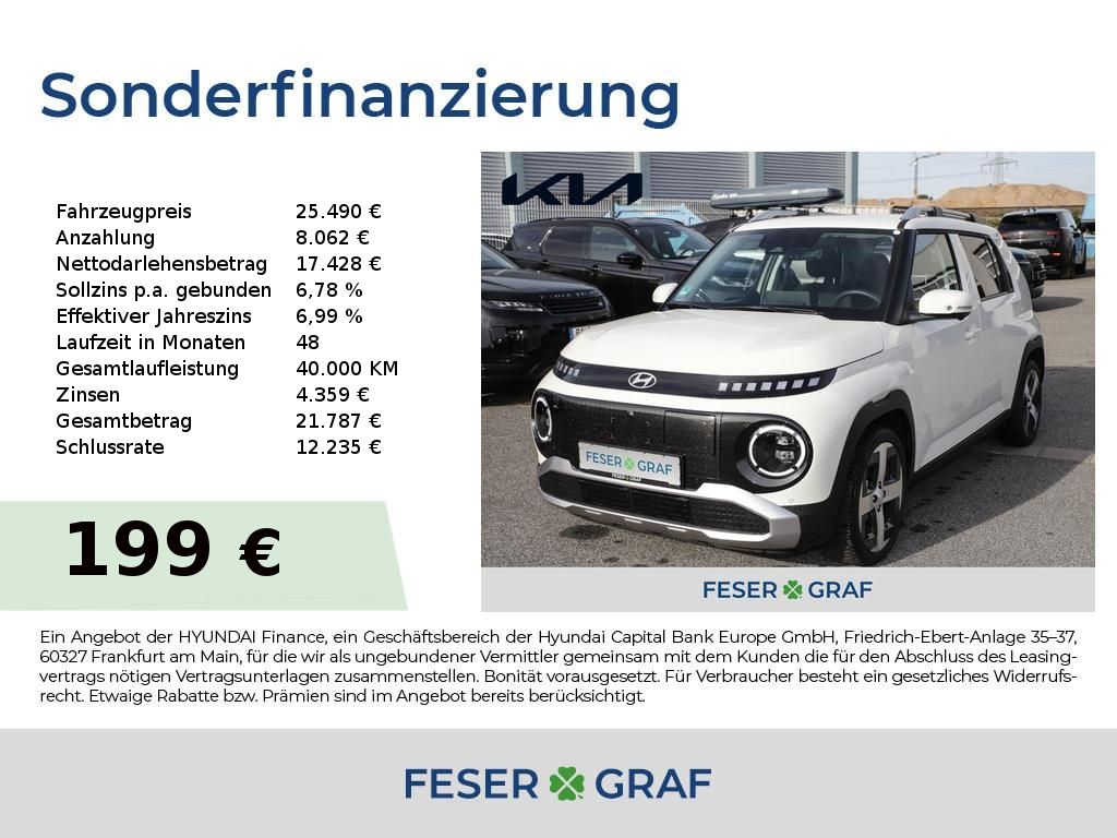 Hyundai Inster 49 kWh Prime LED-Paket Ganzjahresreifen