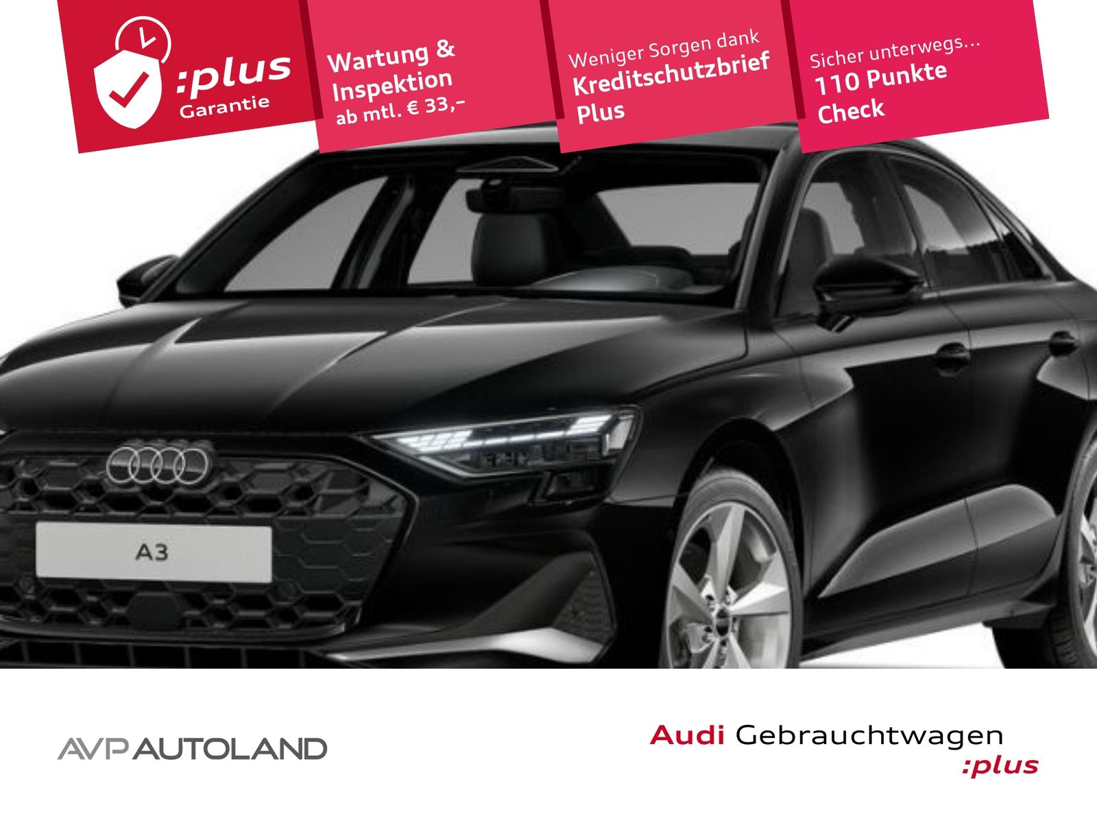 Audi A3 Limousine TFSI S tronic advanced | AHK | LED