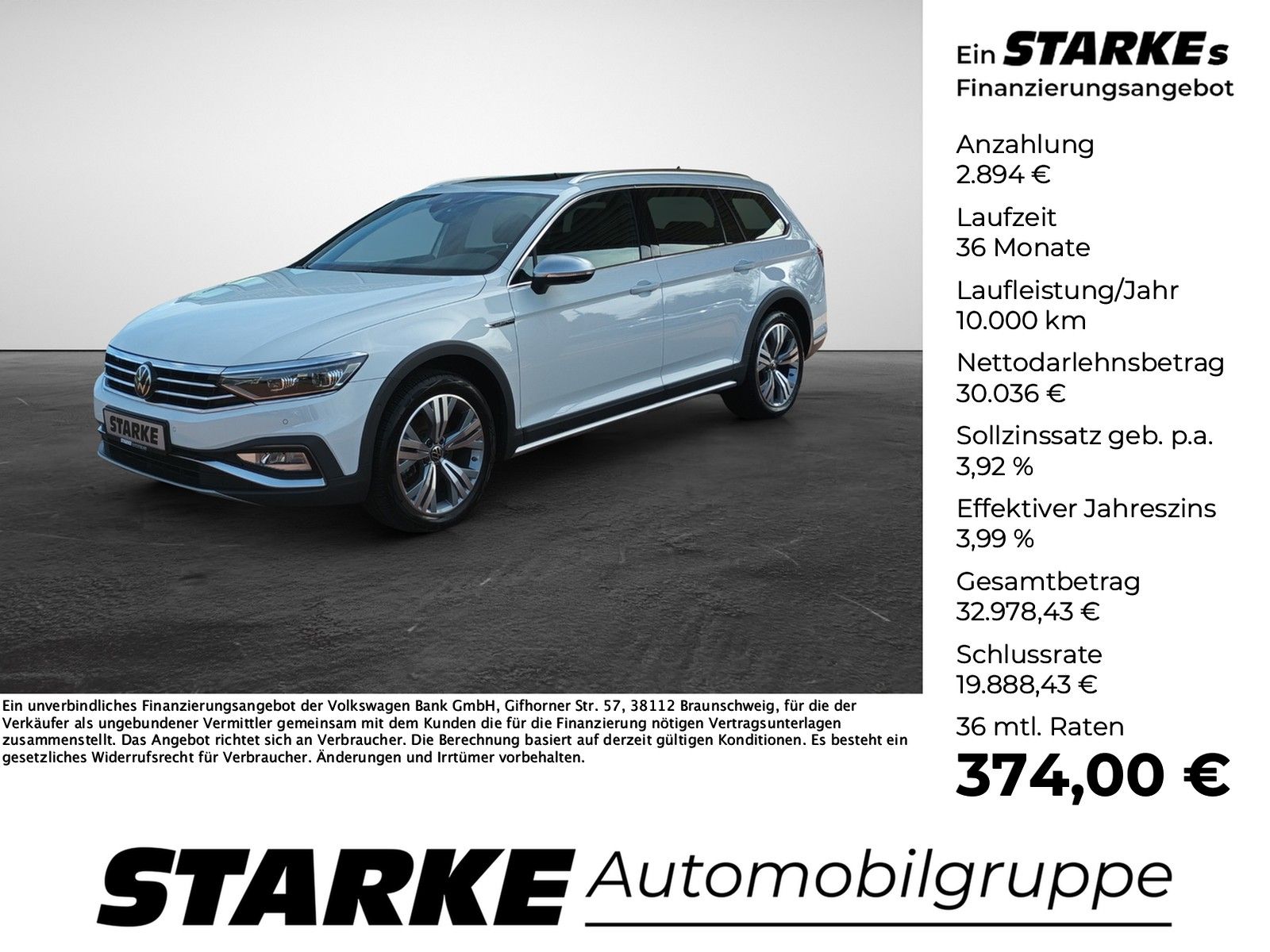 VW Passat Alltrack 2.0 TDI DSG 4M AHK Pano el.Heckk