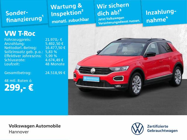 Volkswagen T-Roc 2.0 TSI DSG Sport ACC Kamera PDC Navi SHZ