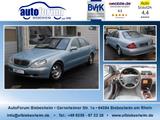 Mercedes-Benz S 320 Leder*Navi*Distronic*Schiebedach*1.Hd - blaue Mercedes-Benz S 320