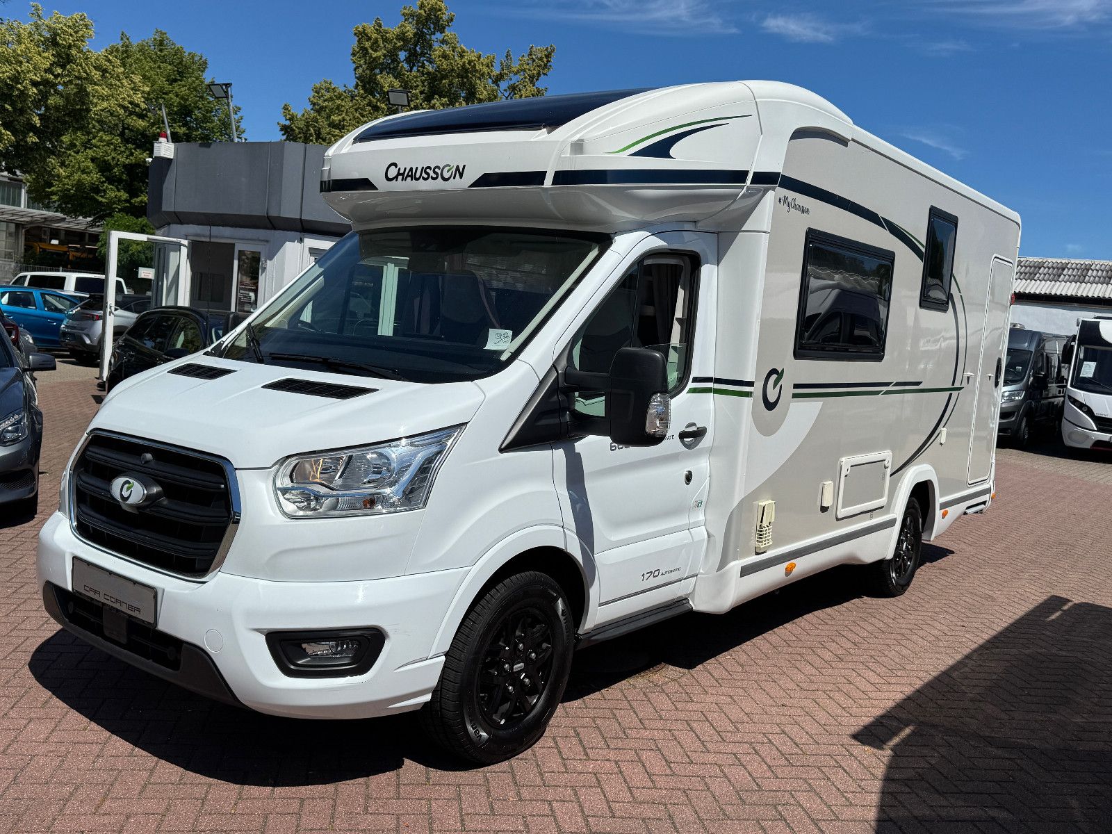 Chausson 660 TITANIUM ULTIMATE AUTOMATIK SOLAR TV SAT HUB