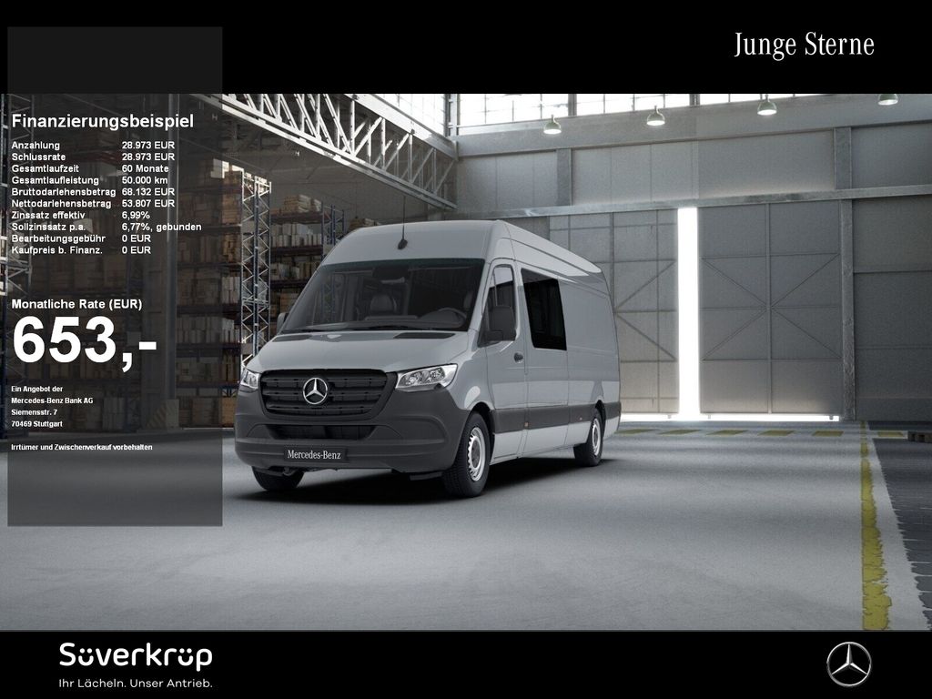 Mercedes-Benz Sprinter 415 Aut. WoMo Monster Van KÜCHE/DUSCHE/