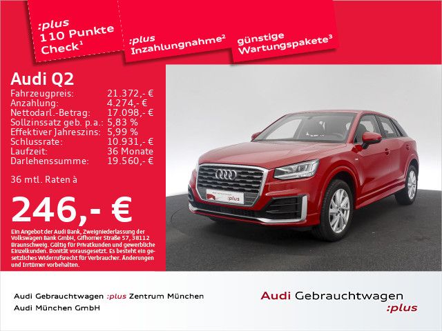 Audi Q2 30 TFSI design S line Ext. LED/Navi//PDC