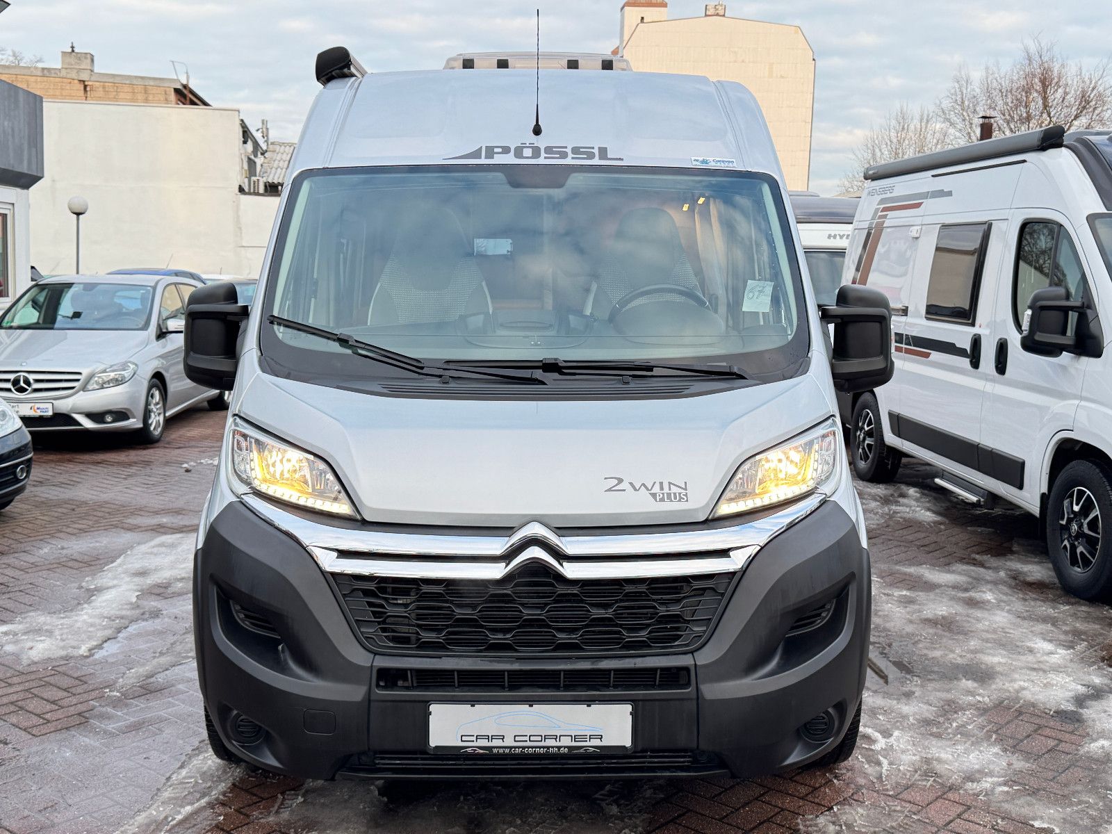 Fahrzeugabbildung Pössl 600 2WIN R PLUS CITROEN RAUMBAD VOLL SCHECKHEFT