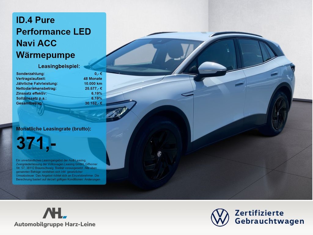 ID.4 Pure Performance LED Navi ACC Wärmepumpe