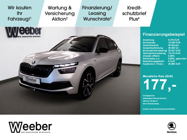 Skoda Kamiq 1.5 TSI Monte Carlo Pano Navi LED Navi