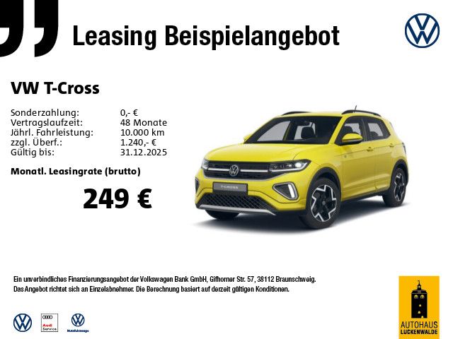 T-Cross 1.0 TSI 85 kW R-Line
