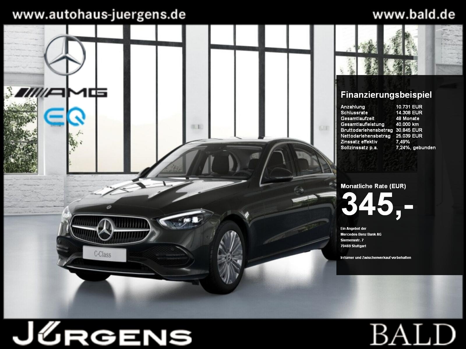 Mercedes-Benz C 180 Avantgarde+Distr+Memo+Ambiente+ILS+Cam+LED