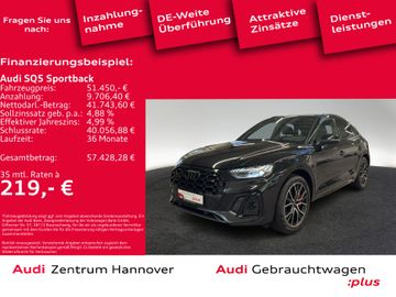 Audi Leasingangebot: Audi SQ5 Sportback 55 TDI quattro Matrix AHK Kamera
