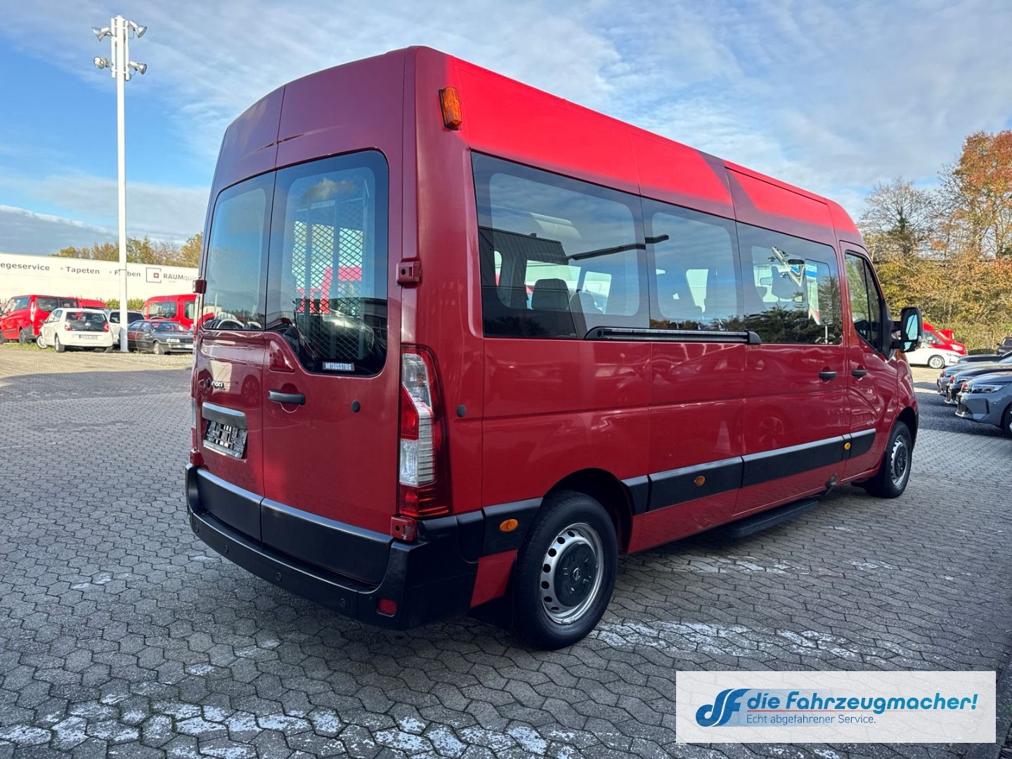 Fahrzeugabbildung Opel Movano PDC BT el.SP ABS Berganfahrass. *8078