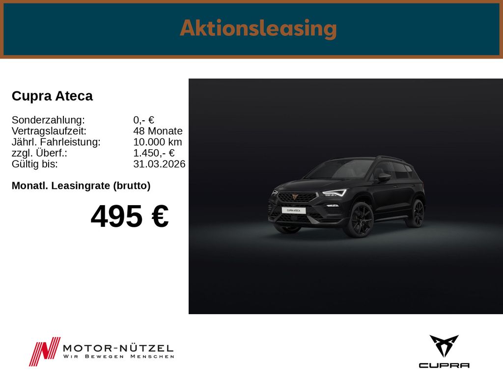 Ateca 2.0 TSI  VZ Allrad 7-Gang DSG