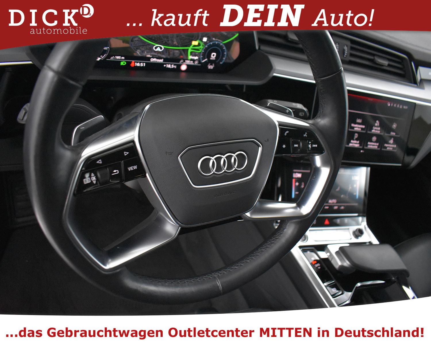 AUDI e-tron 55 Quat Advan LEDER+MATR+NAVI+SHZ+KAM+ACC - Image 16