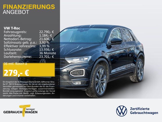 Volkswagen T-Roc 1.5 TSI DSG R-LINE LED NAVI VIRTUAL LM19