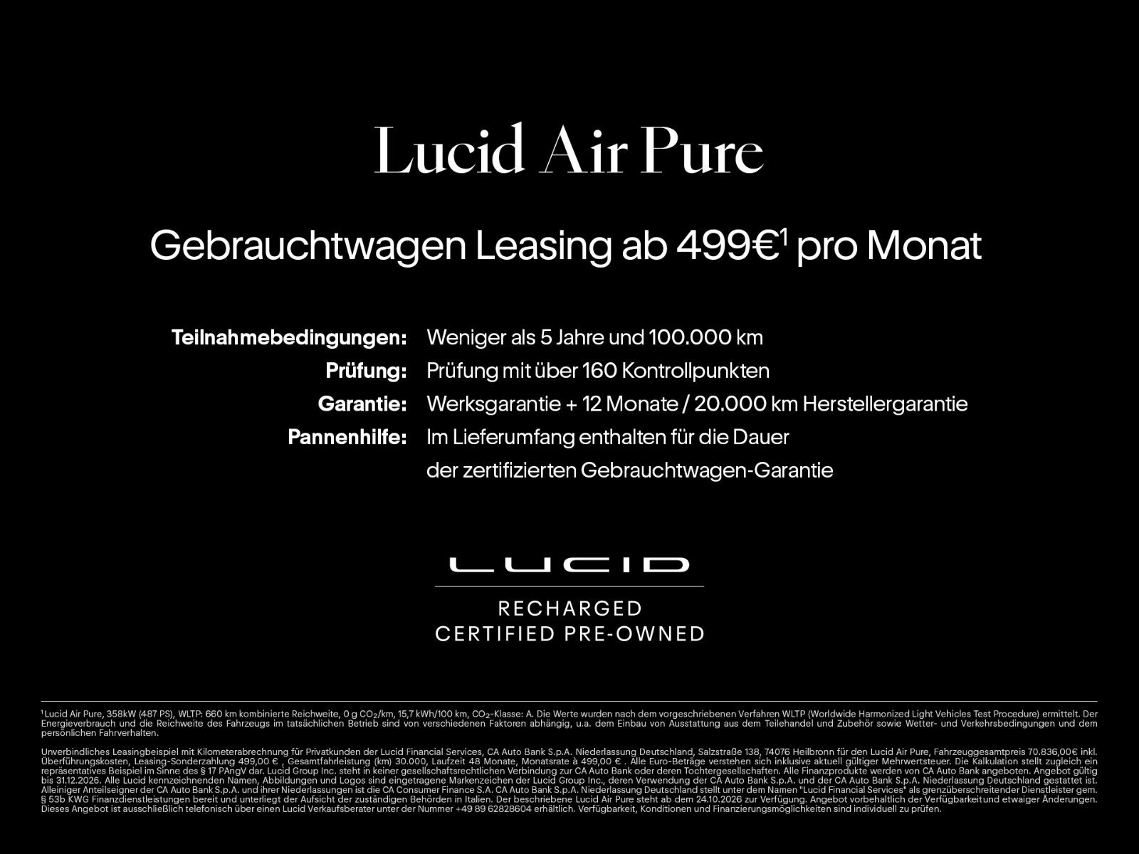 Lucid Air Dual-Motor 358 kW AWD Pure imagem 2