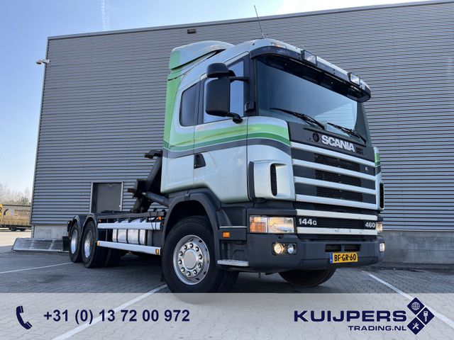 Scania R 144G V8 460 6x2 Boogie / 874 dkm / Blad - Blad