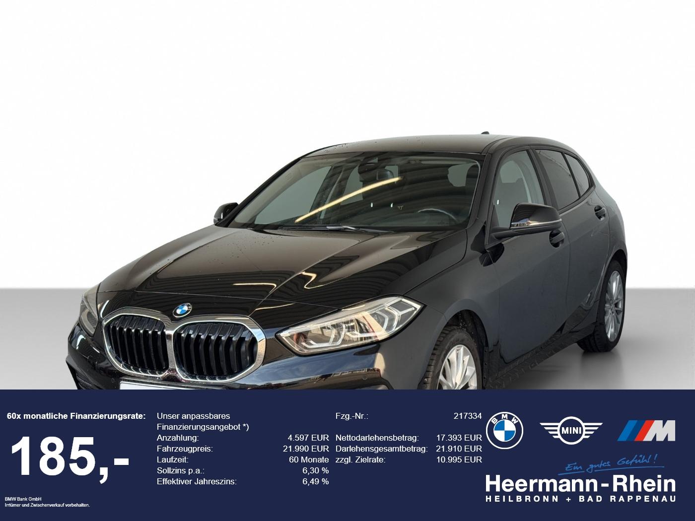 BMW 120iA 5-trg. Advantage LiveCock.LED.DriveAss.PA