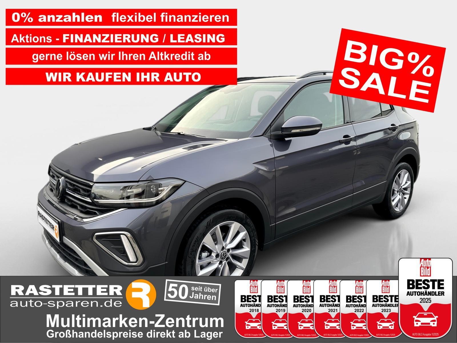 Volkswagen T-Cross TSI DSG Life Matrix+Kamera+ACC+Keyless+C