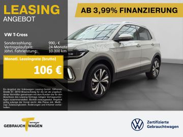 Volkswagen T-Cross 1.0 TSI STYLE IQ.LIGHT NAVI ASSIST LM17