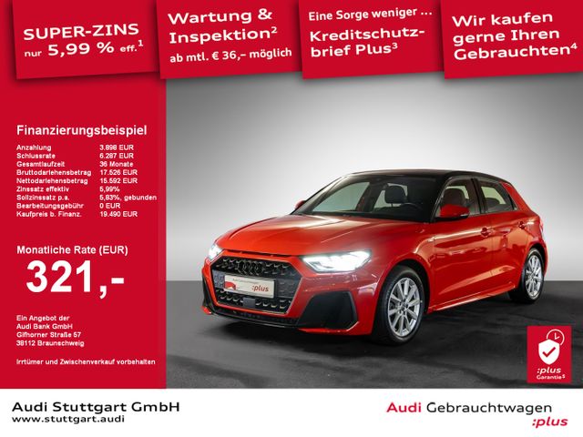 Audi A1 Sportback 30 TFSI S line S tronic Tempomat