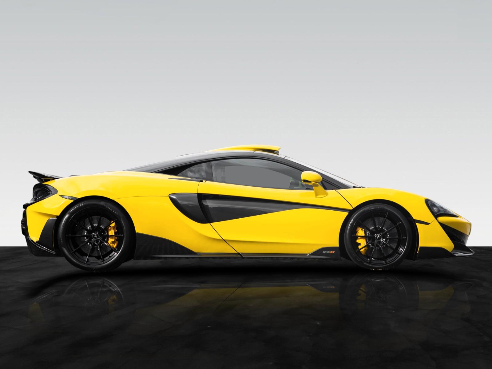 McLaren 600LT Coupé I Sicilian Yellow | MSO Roof Scoop