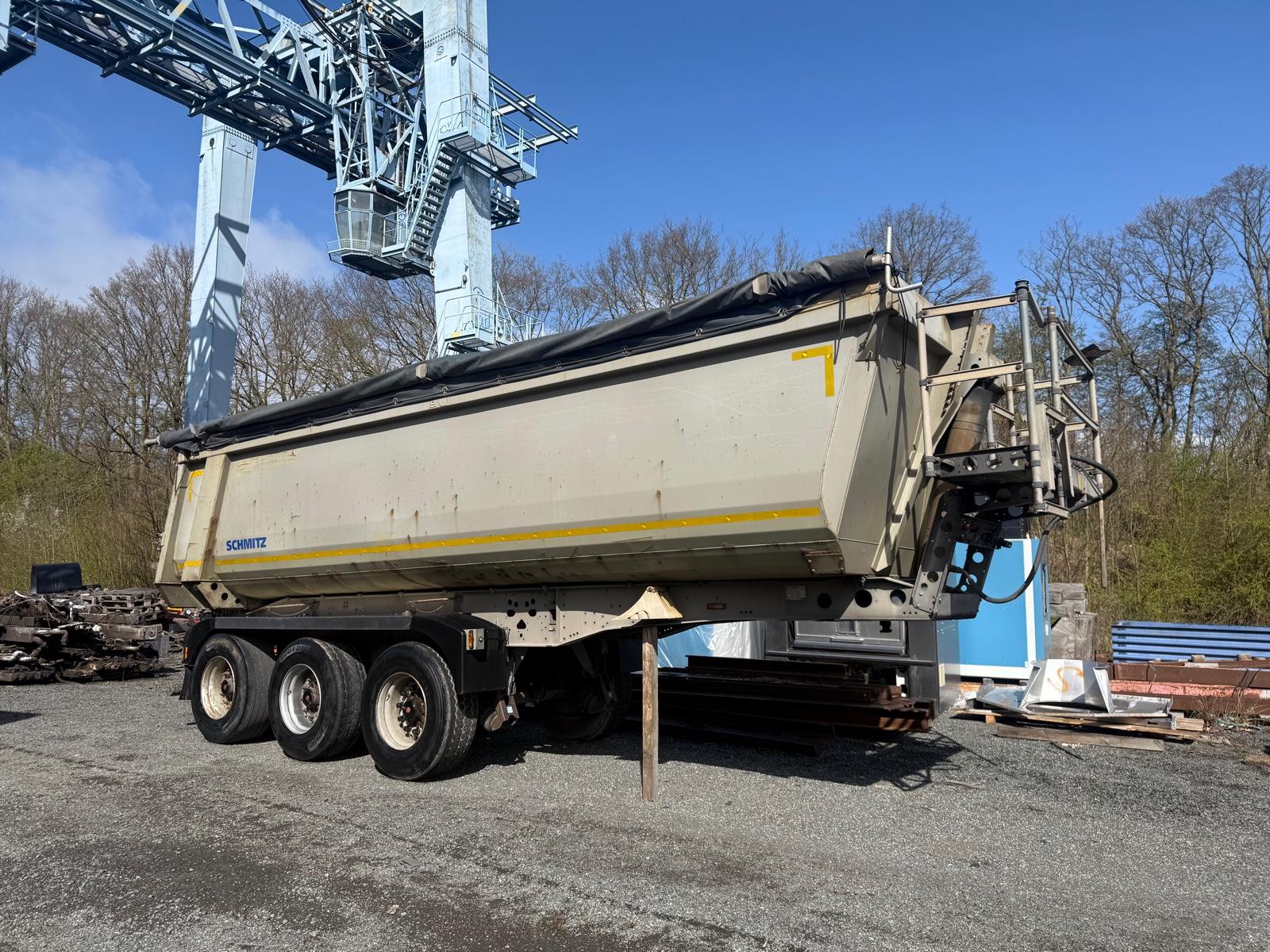 Schmitz Cargobull SKI 24 SL Stahl Mulde 30 m³ SAF Achsen TÜV