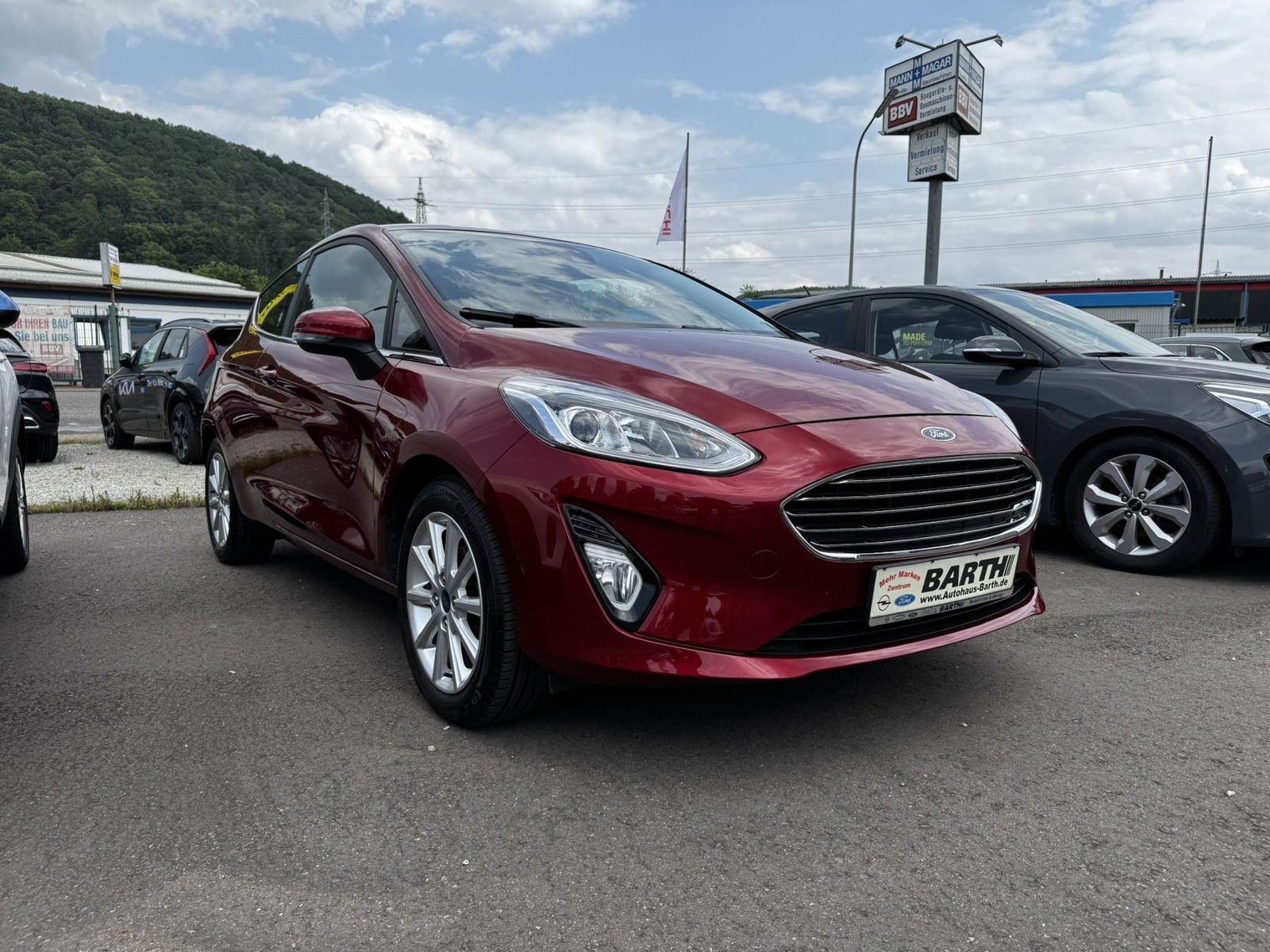 Fahrzeugabbildung Ford Fiesta Titanium, Alus,Klima,NSW
