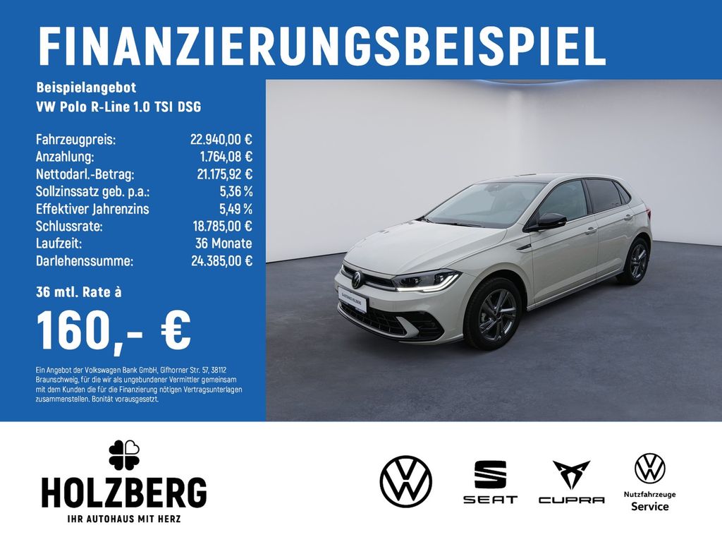 Polo R-Line 1.0 TSI DSG IQ.DRIVE+APP+MATRIX+ACC