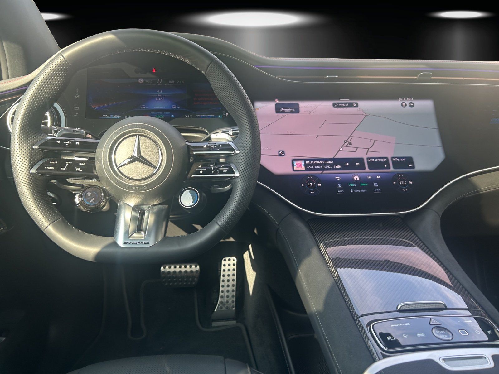 Fahrzeugabbildung Mercedes-Benz EQE53 SUV AMG Prem+ DYNAMIC+ Carbon TV Hyper HUD
