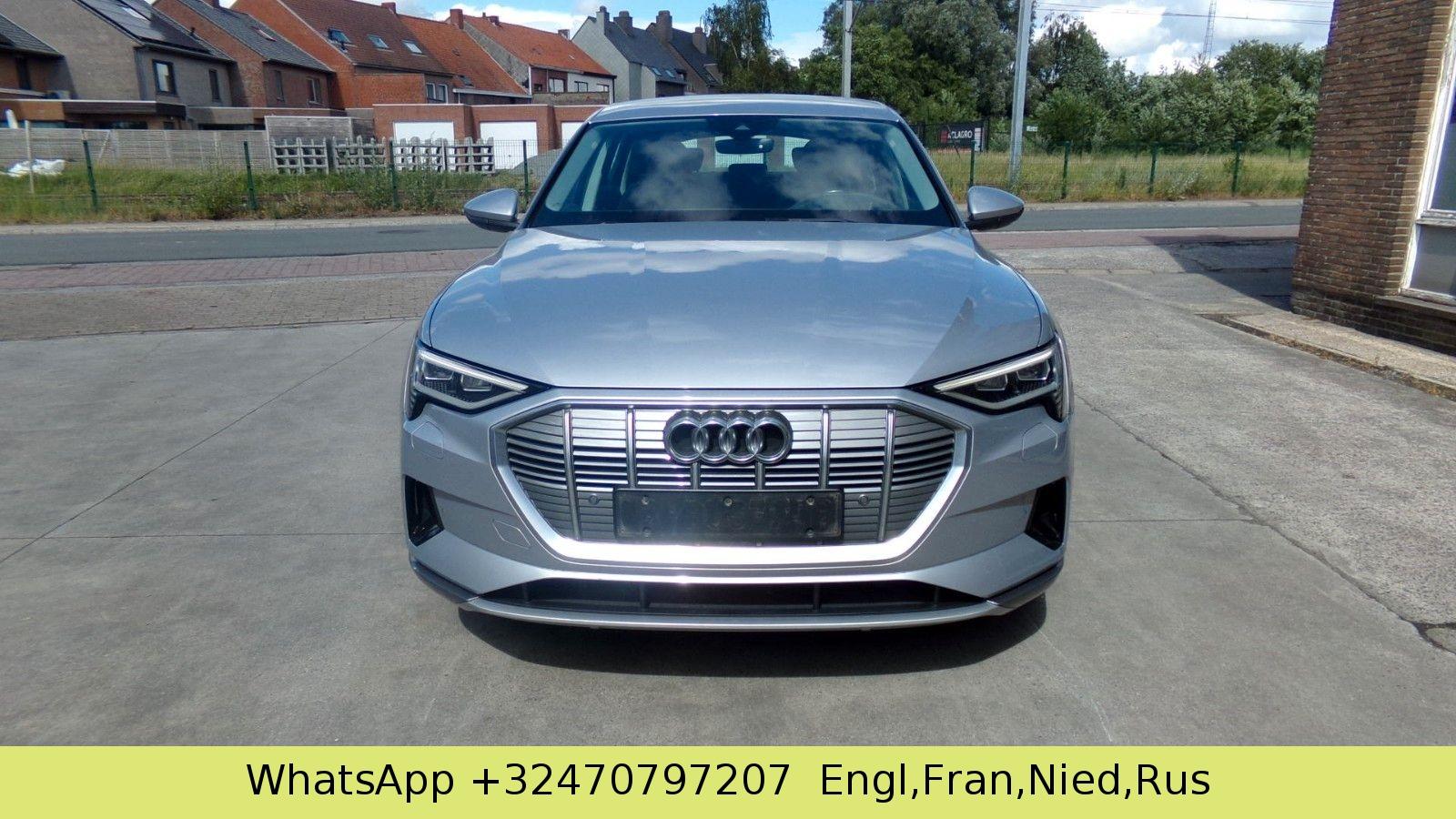Audi E-tron 55 QUATTRO, LEDER, 1HAND, netto-21400 eur
