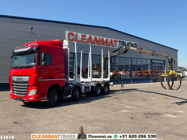 DAF FAD XF 530 8x4 Holzkran