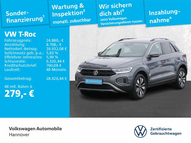 Volkswagen T-Roc 1.5 TSI DSG Move Navi LED DigCockpit Kamer