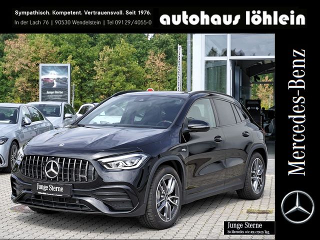 MERCEDES-BENZ GLA 35 4M AMG PERF-SITZE+AHK+PANO+KAMERA+TOTWINK