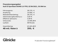 Audi S3 Sportback 2.0 TFSI quattro B&O Sound Matrix