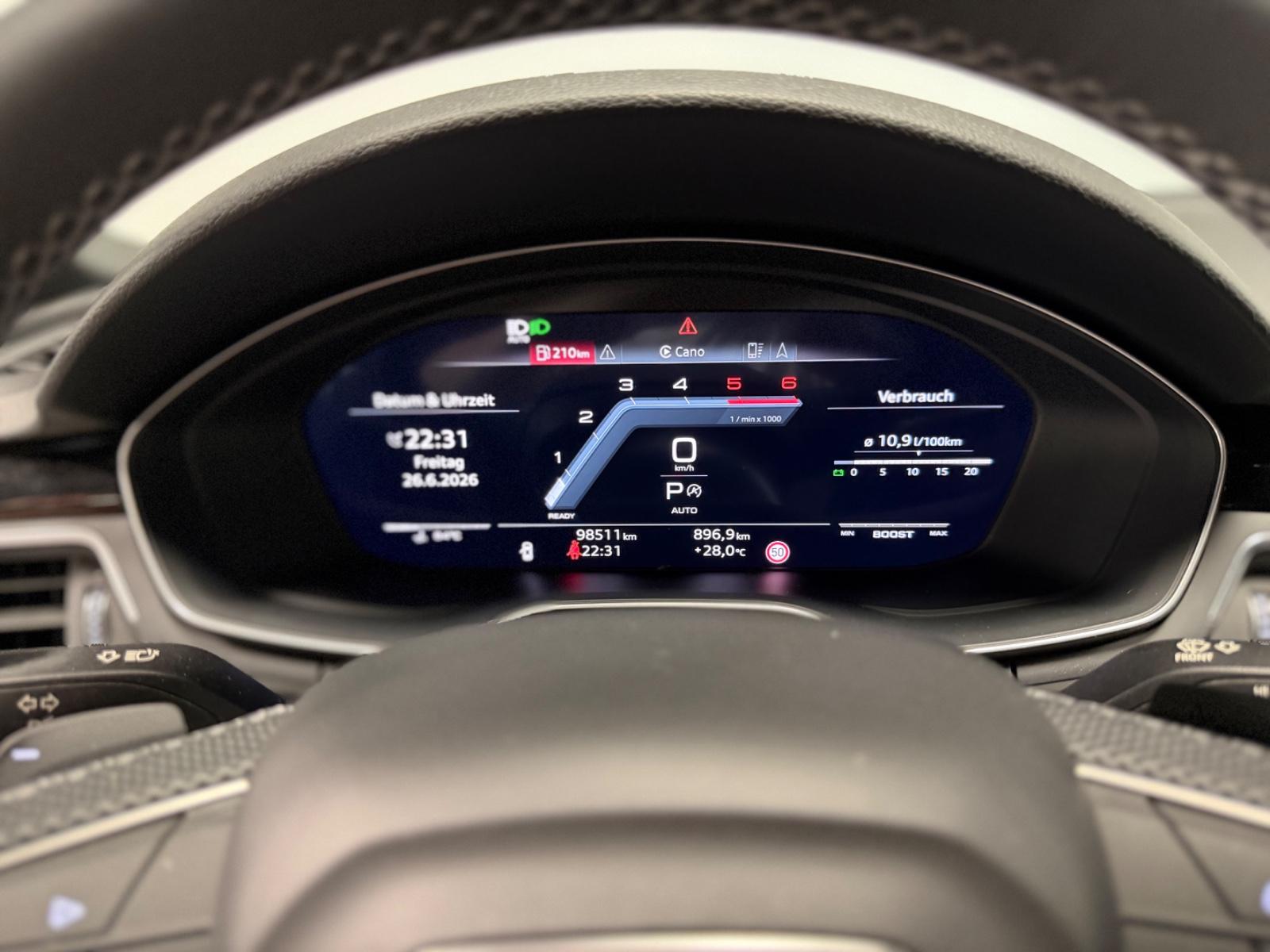 Audi S4 TDI Virt*HUD*Memory*Matix*B&O*AHK*Lane*Side*, миниатюра 16