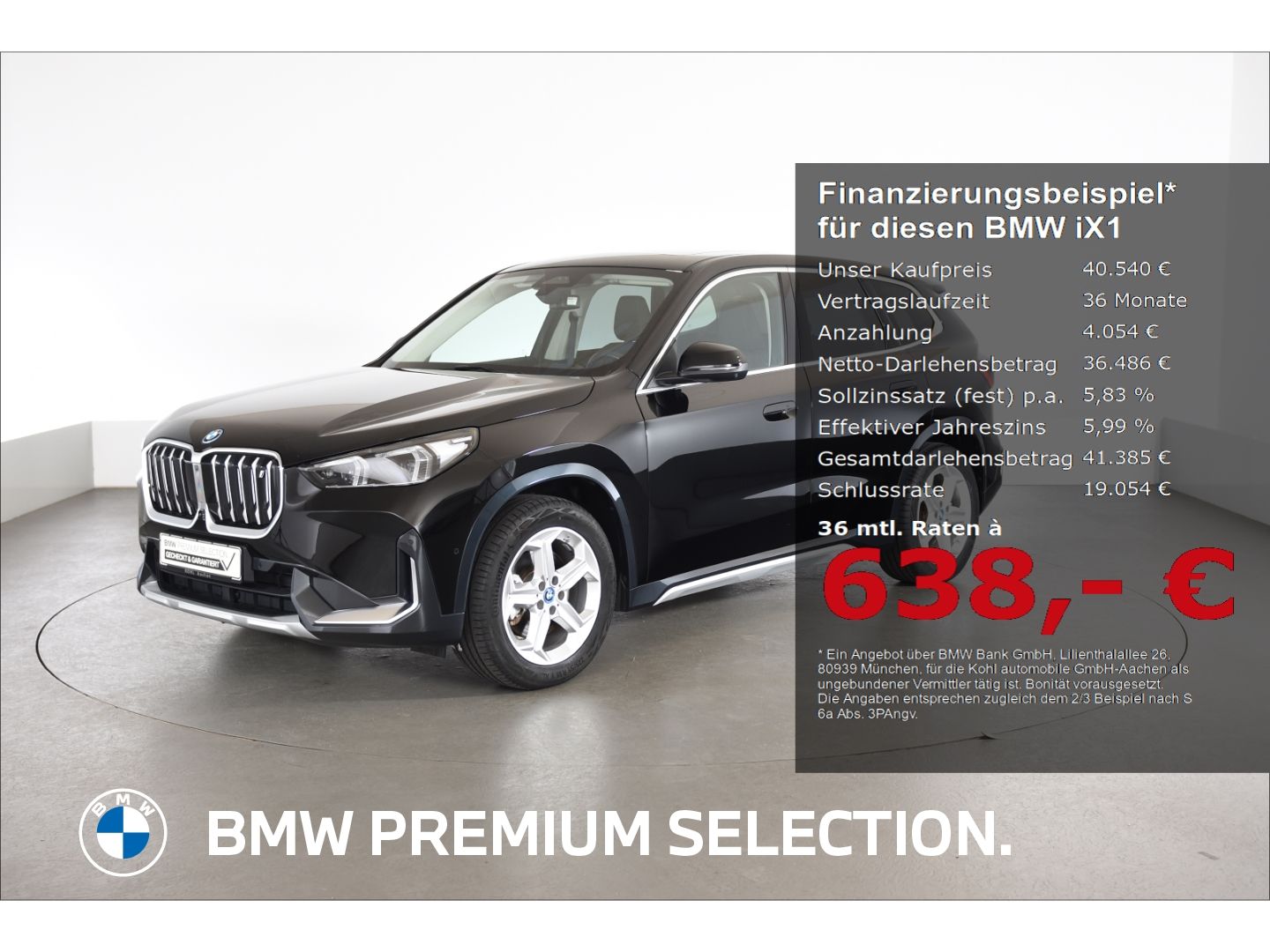 BMW iX1 xDrive 30 xLine Panoramadach Anhängerkupplun foto 1