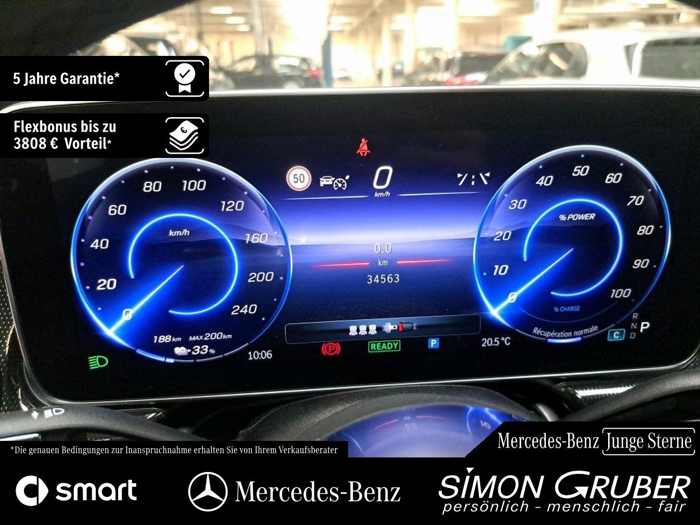 Fahrzeugabbildung Mercedes-Benz EQE 300 Electric Art Int/Ext Ambi+ Kamera LED