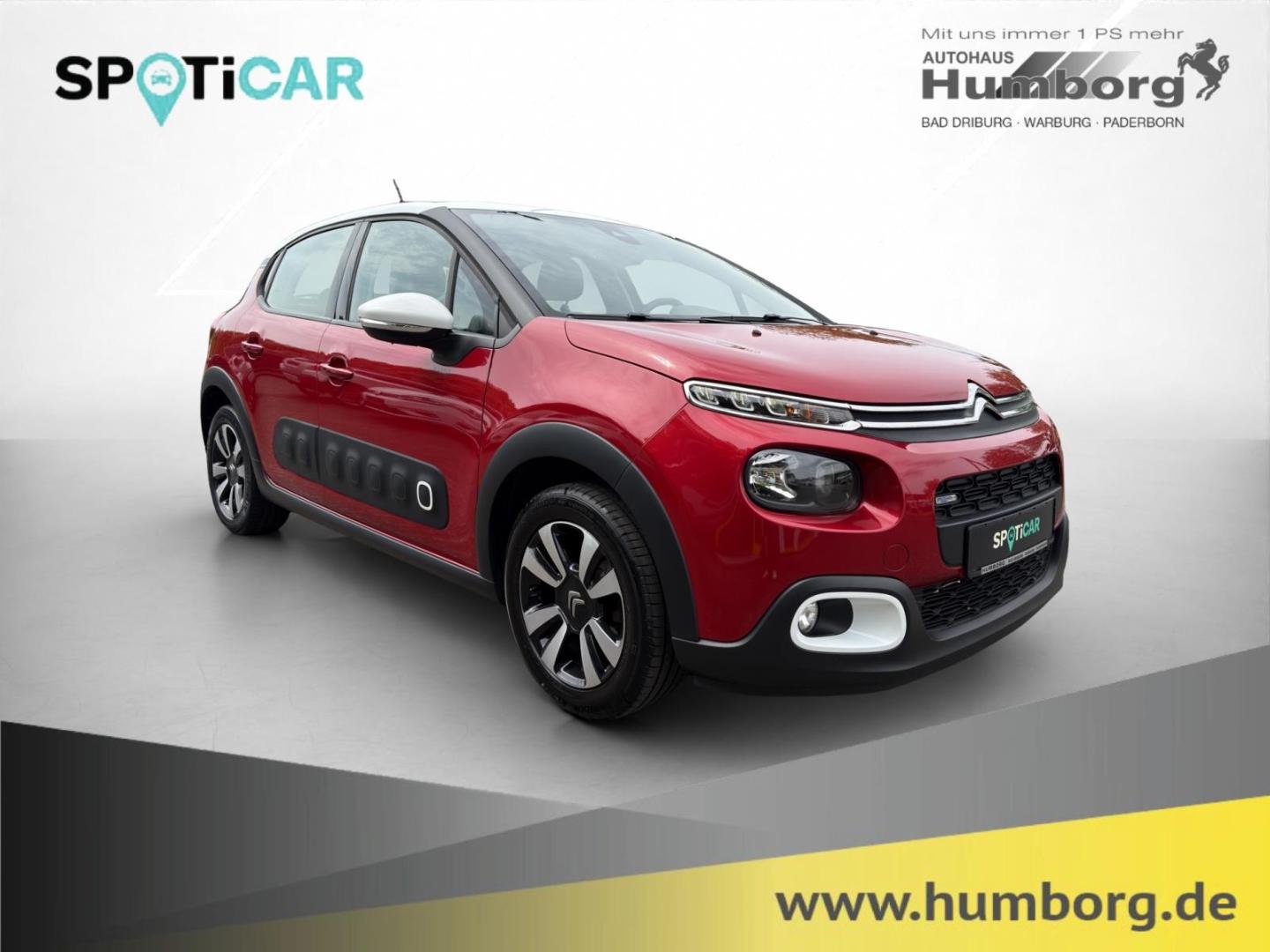 Citroën C3 1.2 PureTech Shine LED Kamera Klimaautom Spur