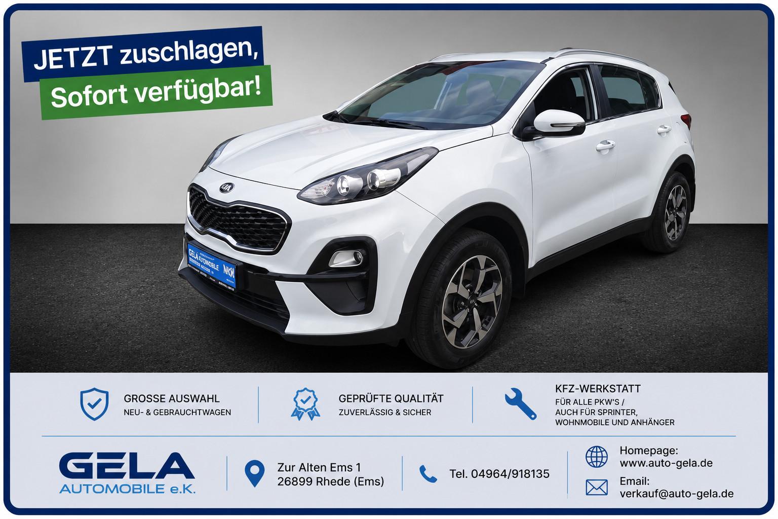 Kia Sportage Vision 1.6 GDI / Facelift / SOFORT verf