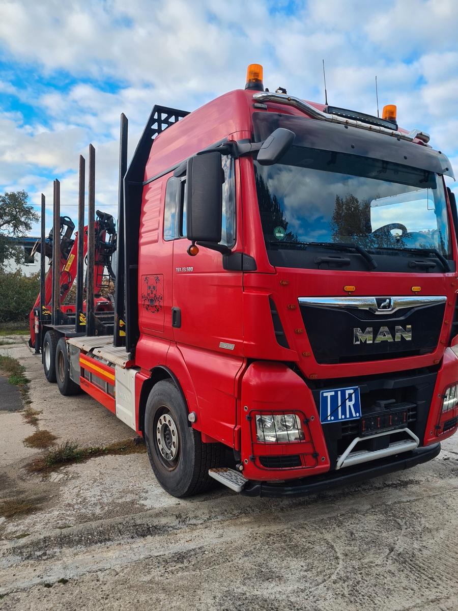 MAN 33.580 TGX 6x4 BL Holztransporter