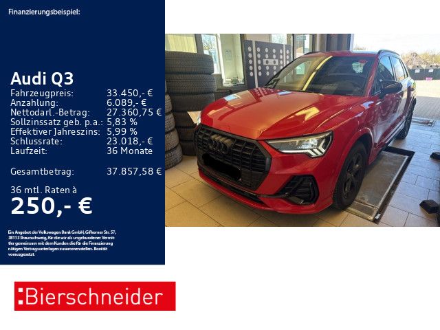 Audi Q3 40 TDI qu 2x S-Line AHK MATRIX STAND 20