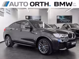BMW X4 xDrive20d AUTOM. M-SPORT LEDER NAVI HUD SD hk - BMW X4 mit Panoramadach