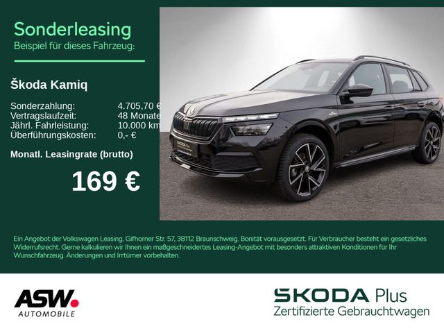 Skoda Kamiq Monte Carlo 1.0 TSI DSG Navi LED Pano RFK