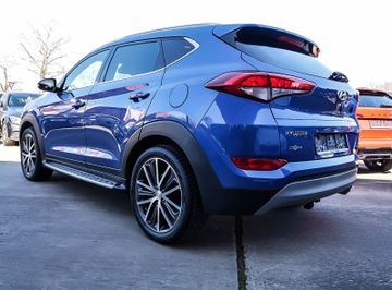 Fahrzeugabbildung Hyundai Tucson 16Turbo 4WD Passion PLUS NAVI LED ANHKPLG