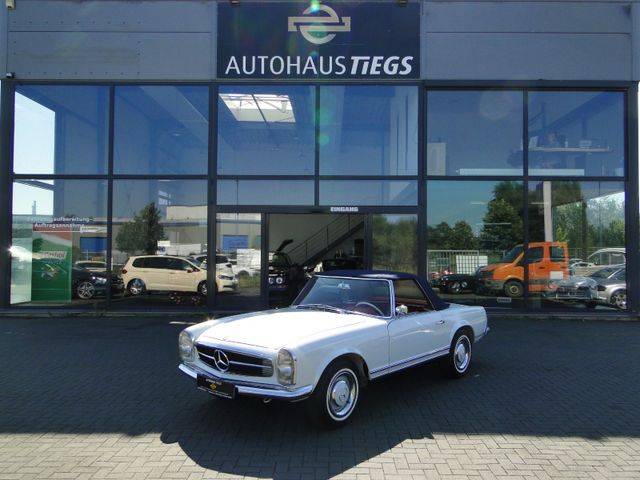 Mercedes-Benz 230 SL PAGODE W113 DEUTSCHES FAHRZEUG LEDER ROT